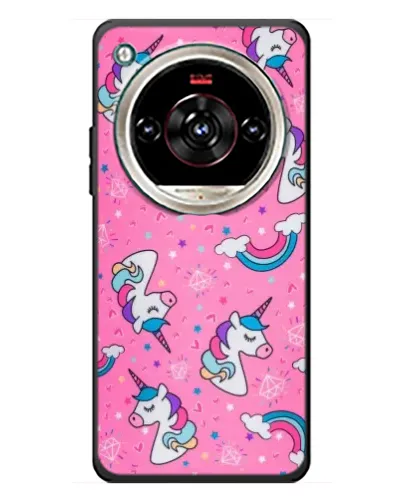 Чохол для ZTE Nubia Focus 2 Ultra з картинкою «Unicorn паттерн рожевий» Чохол для ZTE Nubia Focus 2 Ultra з картинкою «Unicorn паттерн рожевий»
