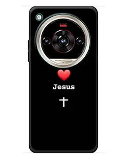 Чохол для ZTE Nubia Focus 2 Ultra з картинкою «Серце - Jesus»