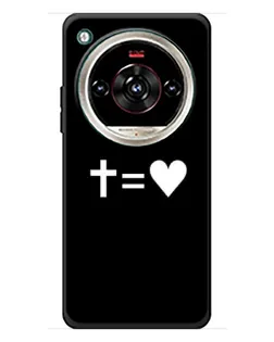 Чохол для ZTE Nubia Focus 2 Ultra з картинкою «Хрест та Серце»