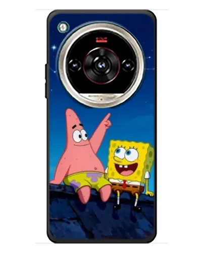 Чохол для ZTE Nubia Focus 2 Ultra з картинкою «Губка Боб та Патрік вночі»