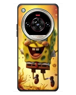 Чохол для ZTE Nubia Focus 2 Ultra з картинкою «Губка Боб стрибає» Чохол для ZTE Nubia Focus 2 Ultra з картинкою «Губка Боб стрибає»