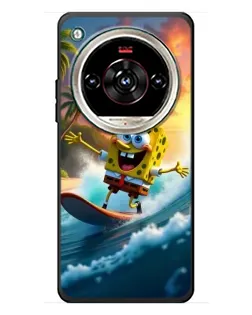 Чохол для ZTE Nubia Focus 2 Ultra з картинкою «Губка Боб серфінгіст» Чохол для ZTE Nubia Focus 2 Ultra з картинкою «Губка Боб серфінгіст»