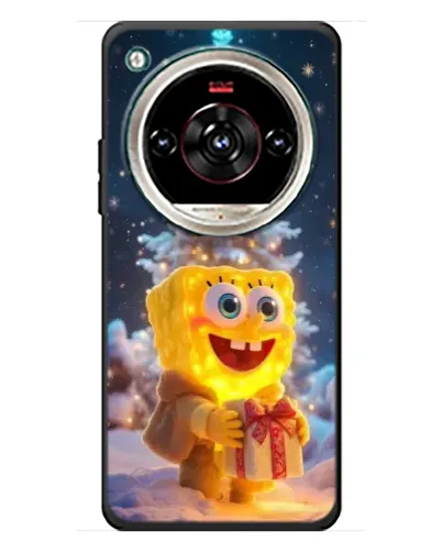 Чохол для ZTE Nubia Focus 2 Ultra з картинкою «Різдвяний Спанч Боб»