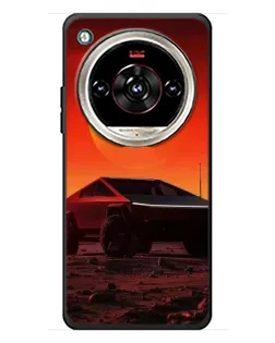Чехол для ZTE Nubia Focus 2 Ultra с картинкой «Cybertruck на Марсе»