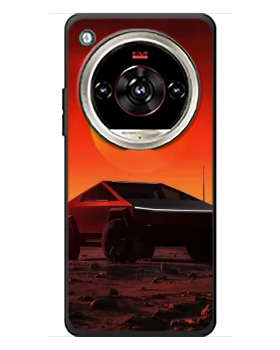 Чохол для ZTE Nubia Focus 2 Ultra з картинкою «Cybertruck на Марсі»