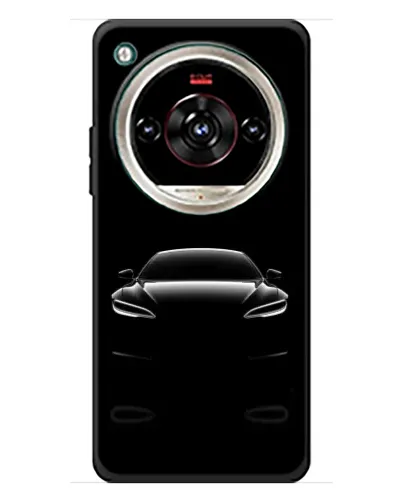 Чохол для ZTE Nubia Focus 2 Ultra з картинкою «Силует Tesla Night»