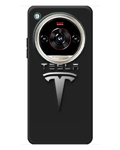 Чохол для ZTE Nubia Focus 2 Ultra з картинкою «Сталевий логотип Tesla»