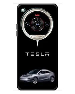Чехол для ZTE Nubia Focus 2 Ultra с картинкой «Tesla Model Y»
