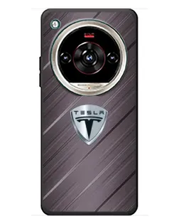 Чехол для ZTE Nubia Focus 2 Ultra с картинкой «Металлическая текстура Tesla»