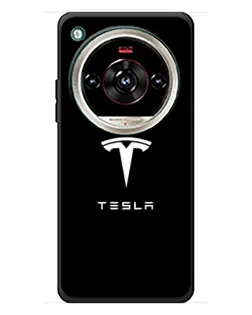 Чехол для ZTE Nubia Focus 2 Ultra с картинкой «Tesla White Logo»