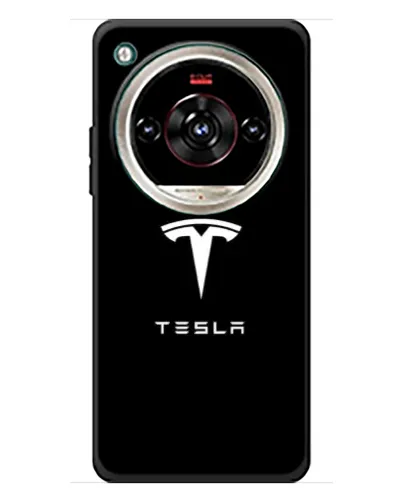 Чохол для ZTE Nubia Focus 2 Ultra з картинкою «Tesla White Logo»