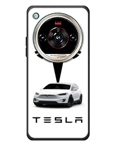 Чохол для ZTE Nubia Focus 2 Ultra з картинкою «Tesla White Style»