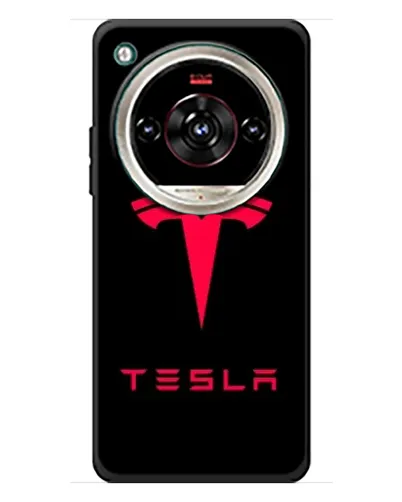 Чохол для ZTE Nubia Focus 2 Ultra з картинкою «Tesla Red Logo»