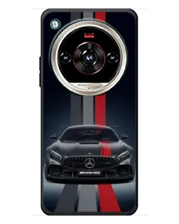 Чохол для ZTE Nubia Focus 2 Ultra з картинкою «Mercedes — білий карбон»