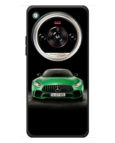 Чохол для ZTE Nubia Focus 2 Ultra з картинкою «Mercedes — неоновий лого»