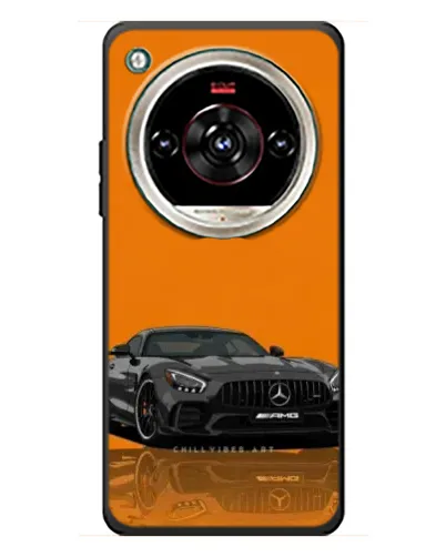 Чохол для ZTE Nubia Focus 2 Ultra з картинкою «Помаранчевий Mercedes AMG»