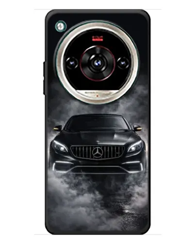 Чохол для ZTE Nubia Focus 2 Ultra з картинкою «Mercedes у диму»
