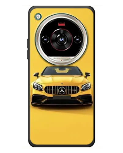 Чохол для ZTE Nubia Focus 2 Ultra з картинкою «Жовтий Mercedes GT»
