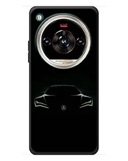 Чехол для ZTE Nubia Focus 2 Ultra с картинкой «Mercedes — силуэт авто» Чехол для ZTE Nubia Focus 2 Ultra с картинкой «Mercedes — силуэт авто»