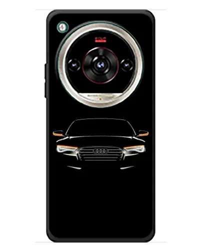 Чохол для ZTE Nubia Focus 2 Ultra з картинкою «Audi — нічний контур»