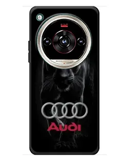 Чехол для ZTE Nubia Focus 2 Ultra с картинкой «Пантера и Audi» Чехол для ZTE Nubia Focus 2 Ultra с картинкой «Пантера и Audi»