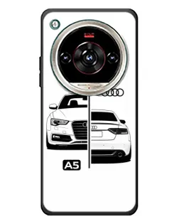 Чехол для ZTE Nubia Focus 2 Ultra с картинкой «Audi — контрастный дизайн» Чехол для ZTE Nubia Focus 2 Ultra с картинкой «Audi — контрастный дизайн»