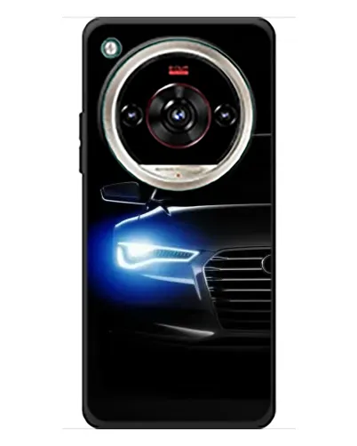 Чохол для ZTE Nubia Focus 2 Ultra з картинкою «Неоновий погляд Audi»