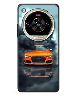 Чехол для ZTE Nubia Focus 2 Ultra с картинкой «Audi в облаках дыма» Чехол для ZTE Nubia Focus 2 Ultra с картинкой «Audi в облаках дыма»