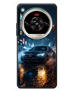 Чехол для ZTE Nubia Focus 2 Ultra с картинкой «Ночной город и Audi» Чехол для ZTE Nubia Focus 2 Ultra с картинкой «Ночной город и Audi»