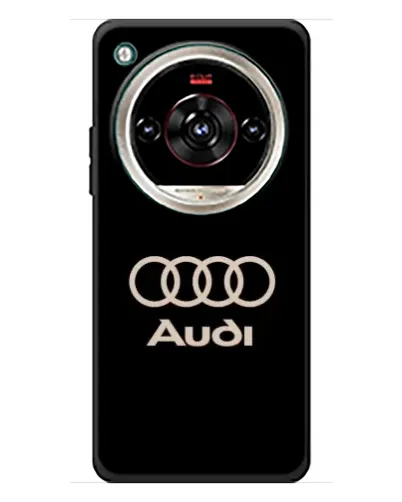 Чохол для ZTE Nubia Focus 2 Ultra з картинкою «Audi — золотий логотип»