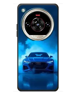 Чехол для ZTE Nubia Focus 2 Ultra с картинкой «Audi — голубая энергия» Чехол для ZTE Nubia Focus 2 Ultra с картинкой «Audi — голубая энергия»