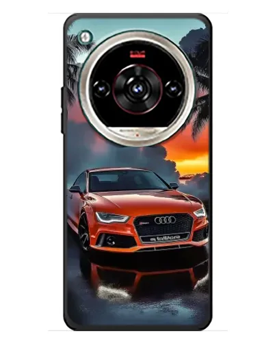 Чохол для ZTE Nubia Focus 2 Ultra з картинкою «Audi — захід сонця»