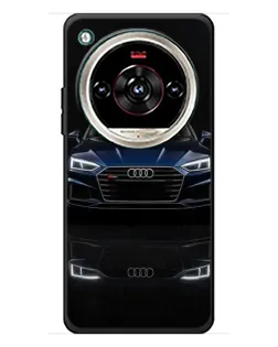Чехол для ZTE Nubia Focus 2 Ultra с картинкой «Audi — ночное отражение» Чехол для ZTE Nubia Focus 2 Ultra с картинкой «Audi — ночное отражение»