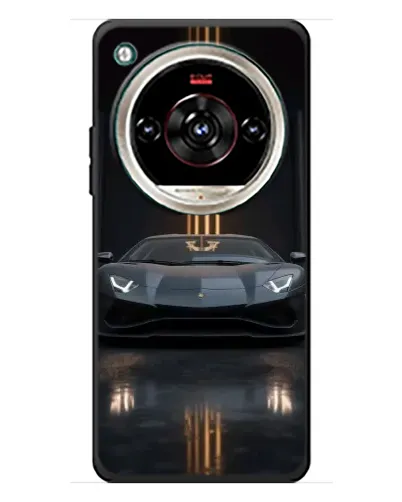 Чохол для ZTE Nubia Focus 2 Ultra з картинкою «Lamborghini золоті лінії»