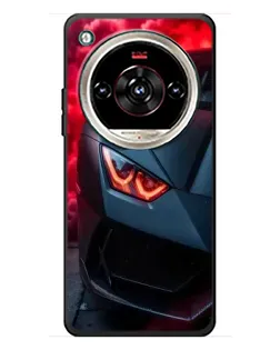 Чехол для ZTE Nubia Focus 2 Ultra с картинкой «Lamborghini красное сияние»