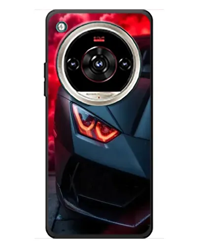 Чохол для ZTE Nubia Focus 2 Ultra з картинкою «Lamborghini червоне сяйво»