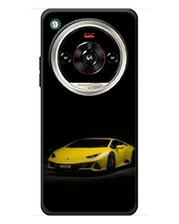 Чехол для ZTE Nubia Focus 2 Ultra с картинкой «Lamborghini желтый акцент»