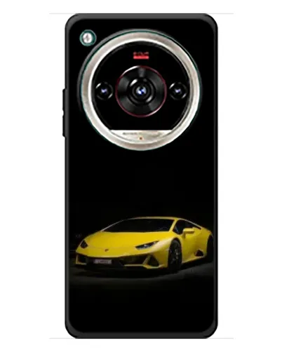Чохол для ZTE Nubia Focus 2 Ultra з картинкою «Lamborghini жовтий акцент»