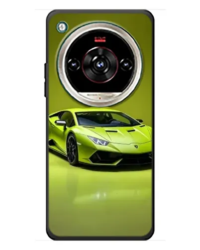 Чохол для ZTE Nubia Focus 2 Ultra з картинкою «Салатовий Lamborghini Huracan»