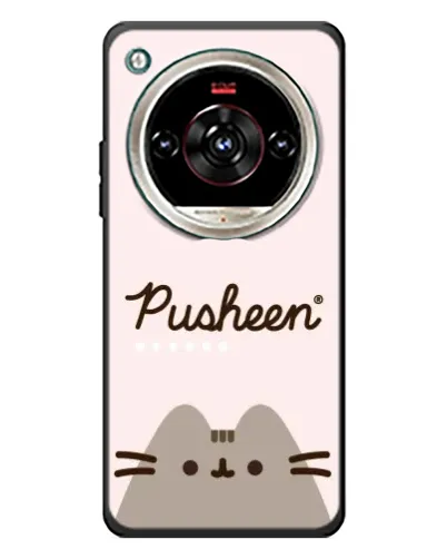 Чохол для ZTE Nubia Focus 2 Ultra з картинкою «Pusheen логотип»