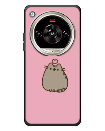 Чохол для ZTE Nubia Focus 2 Ultra з картинкою «Pusheen серце»