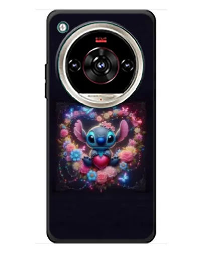 Чохол для ZTE Nubia Focus 2 Ultra з картинкою «Stitch у квітах» Чохол для ZTE Nubia Focus 2 Ultra з картинкою «Stitch у квітах»