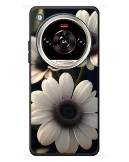 Чехол для ZTE Nubia Focus 2 Ultra с картинкой «Белые маргаритки макро»