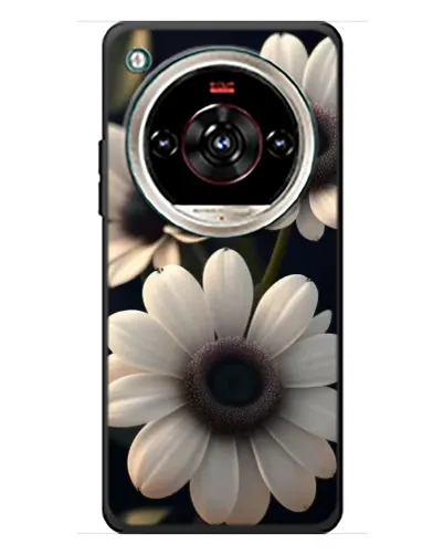 Чохол для ZTE Nubia Focus 2 Ultra з картинкою «Білі маргаритки макро»