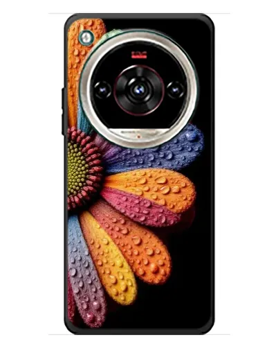Чохол для ZTE Nubia Focus 2 Ultra з картинкою «Райдужна квітка»