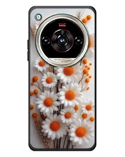 Чехол для ZTE Nubia Focus 2 Ultra с картинкой «Белые сухоцветы»