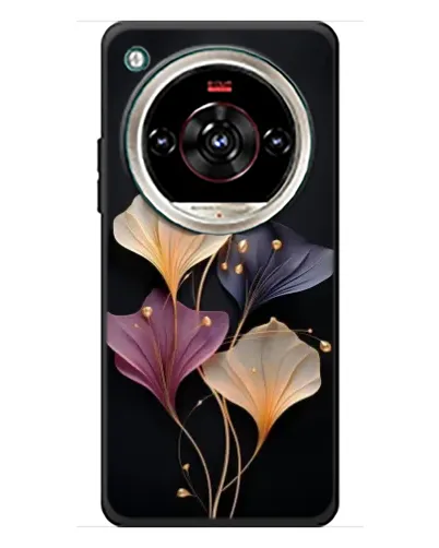 Чохол для ZTE Nubia Focus 2 Ultra з картинкою «Лілові квіти грації»