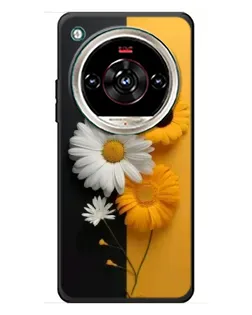 Чехол для ZTE Nubia Focus 2 Ultra с картинкой «Подсолнух и ромашка»