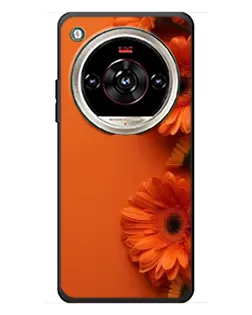 Чехол для ZTE Nubia Focus 2 Ultra с картинкой «Оранжевые герберы»