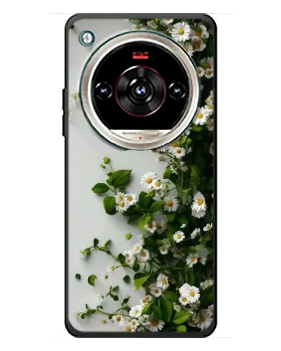 Чохол для ZTE Nubia Focus 2 Ultra з картинкою «Гілка дрібних білих квітів»